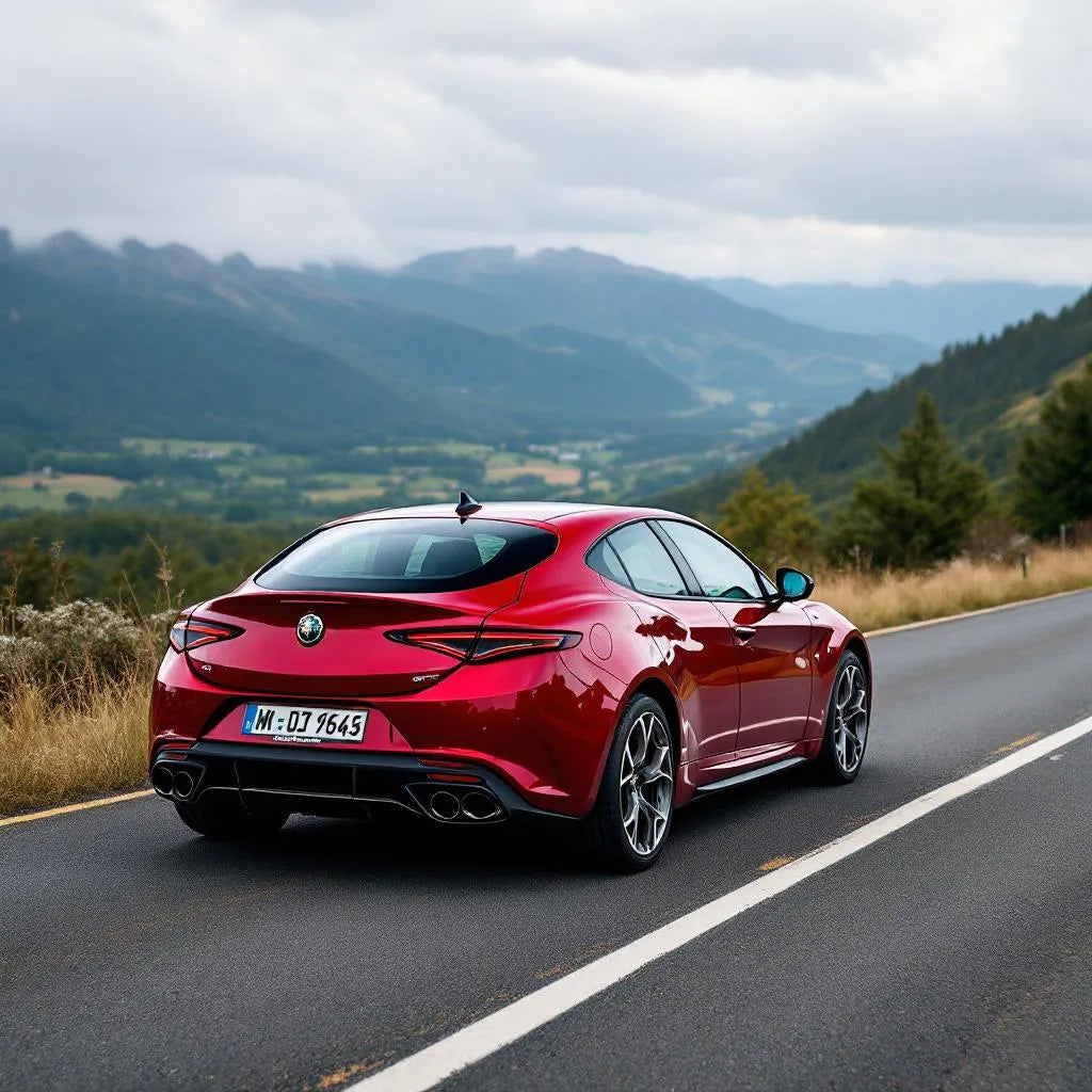 Coupé Alfa Romeo GT Diesel 1.9 JTD 150ch rouge