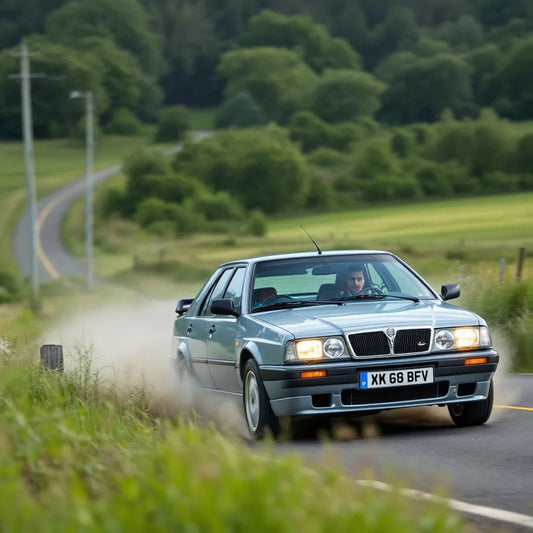Lancia Delta III Diesel 1.6 MultiJet 120ch vue trois-quarts avant