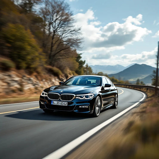 BMW Série 5 Diesel 520d vue de profil