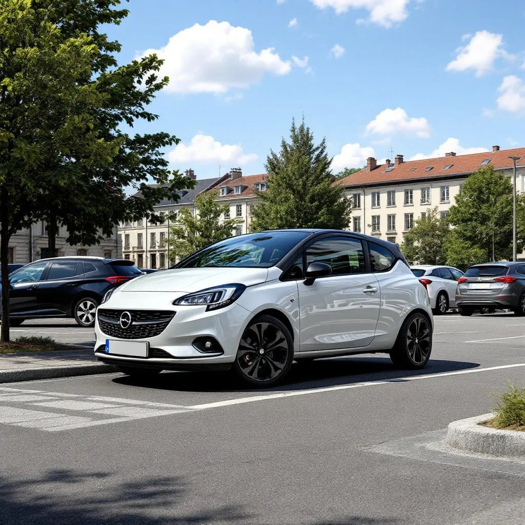 Opel Corsa D Diesel 1.3 CDTI 75 vue trois-quarts