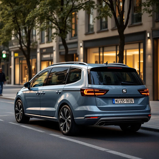 Seat Alhambra II Diesel 2.0 TDI 140ch garée en milieu urbain