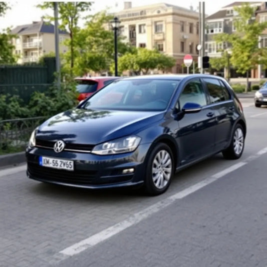 Volkswagen Golf VI Diesel 1.6 TDI in urban setting