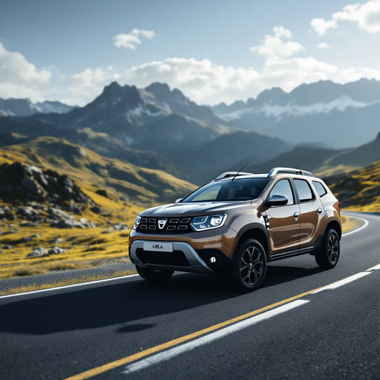 Dacia Duster II on a mountain road