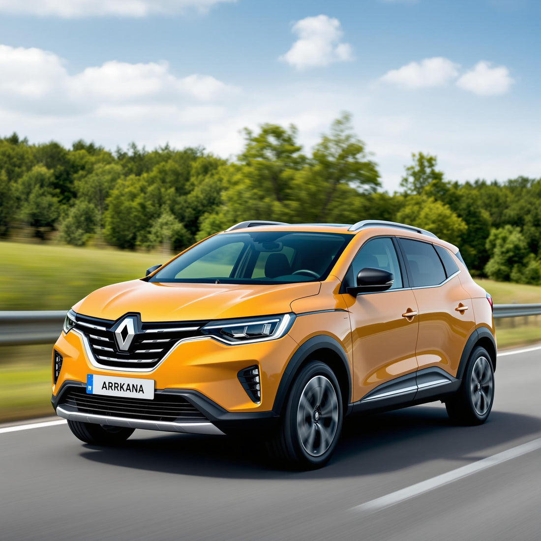 Renault Arkana Hybride 1.6 E-Tech en plein air