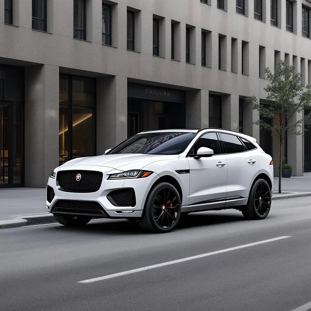 Jaguar F-Pace Diesel 2.0D 180 en profil