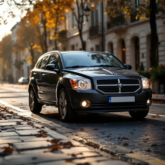 Dodge Caliber Diesel 2.0 CRD garée en ville