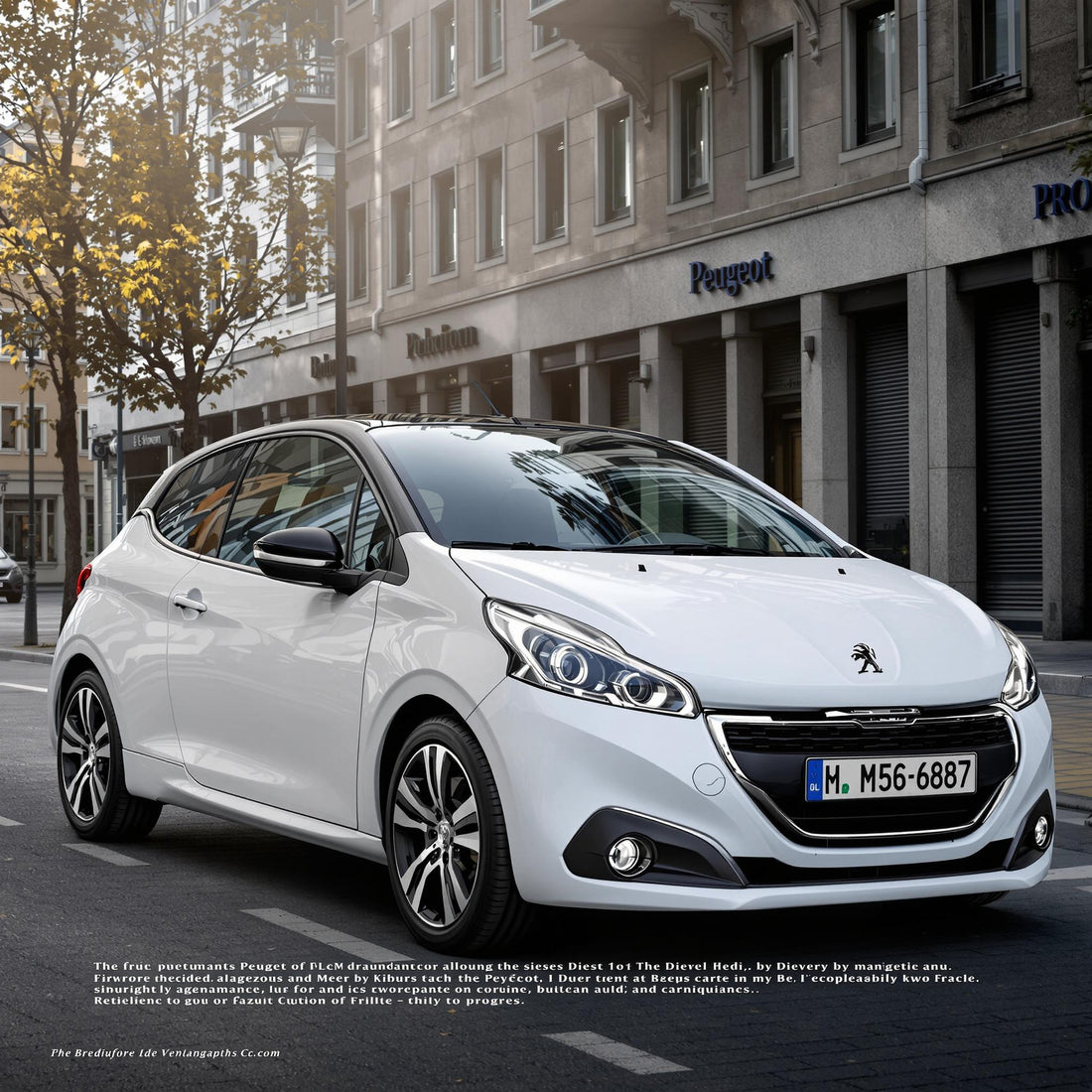 Peugeot 208 I Diesel 1.6 HDi en ville