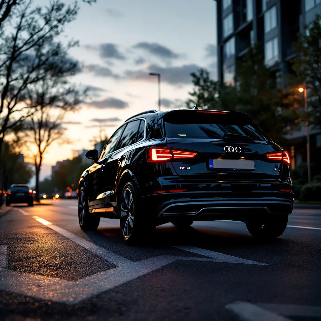 Audi Q3 Diesel sur route