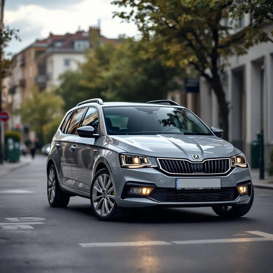 Skoda Roomster Diesel 1.4 TDI 80ch vue 3/4 avant