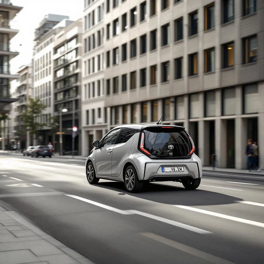 Toyota iQ Essence 1.0 VVT-i 68ch garée en ville