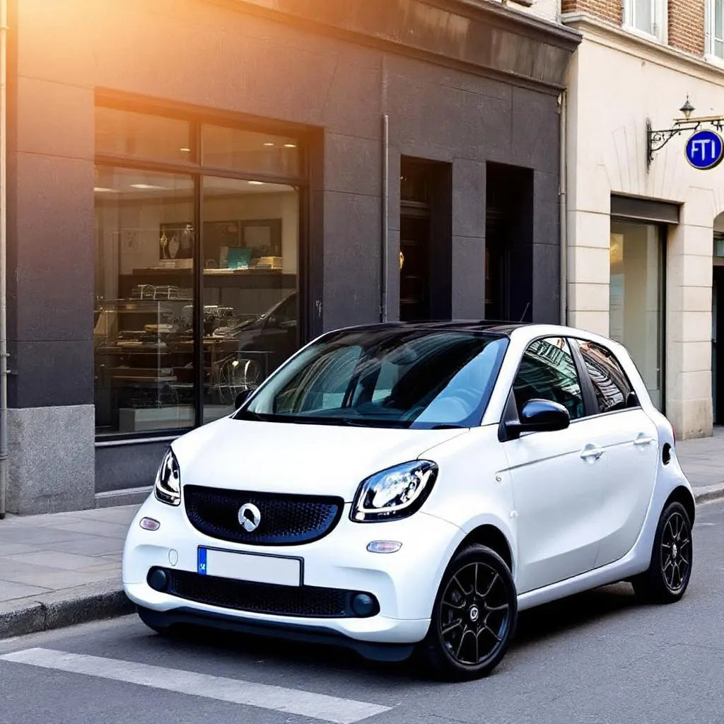Smart Forfour II Essence 1.0 71ch garée en ville