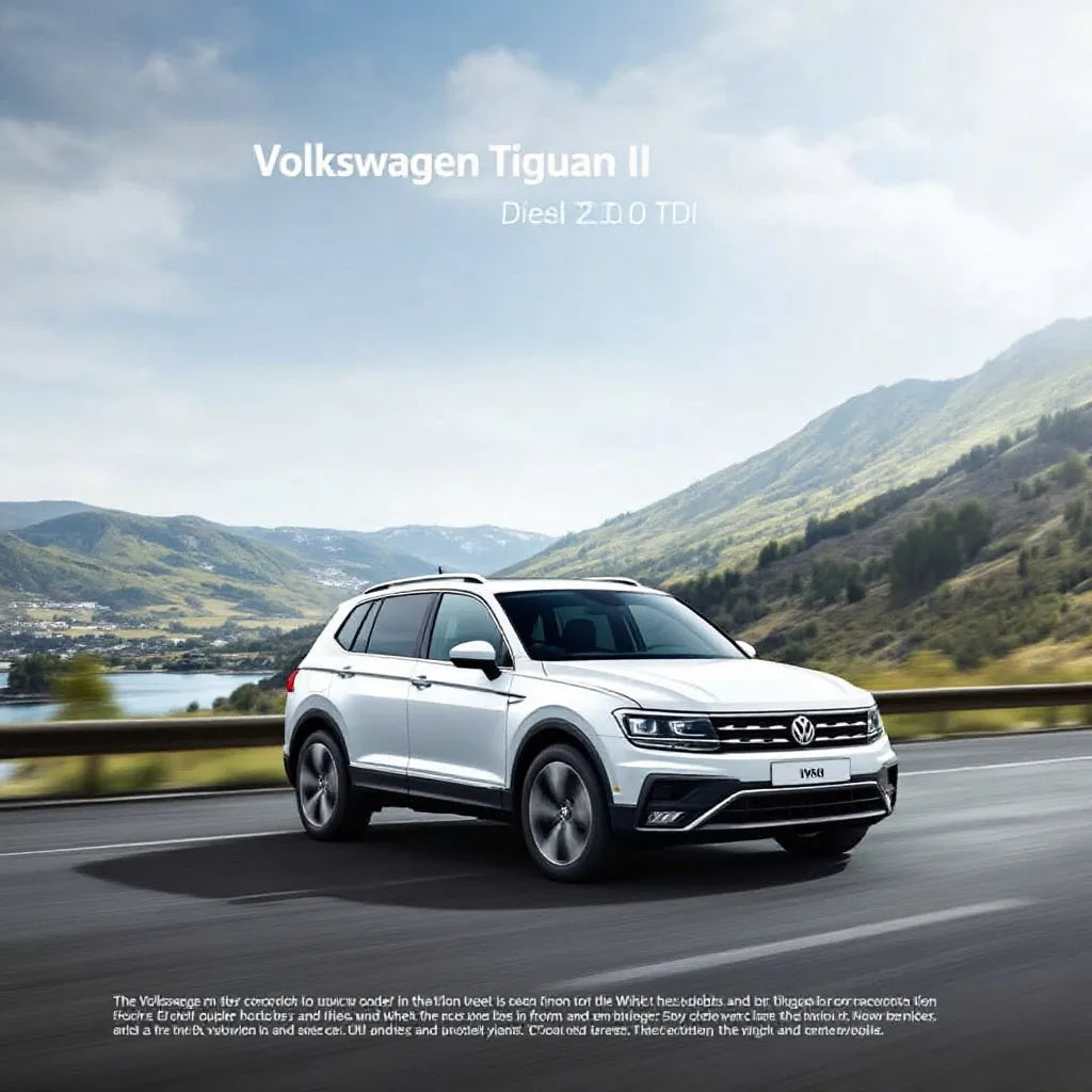 Volkswagen Tiguan II Diesel 2.0 TDI sur route