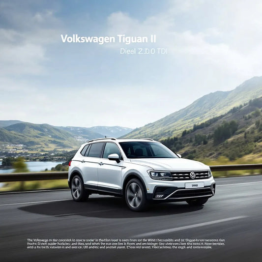Volkswagen Tiguan II Diesel 2.0 TDI sur route