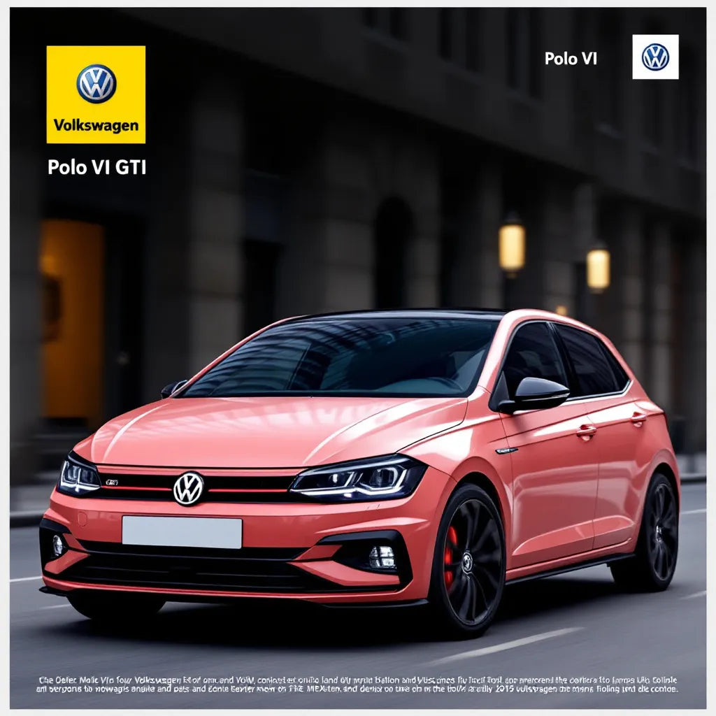 Volkswagen Polo VI GTI in urban setting
