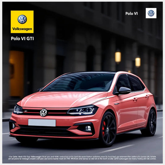 Volkswagen Polo VI GTI in urban setting