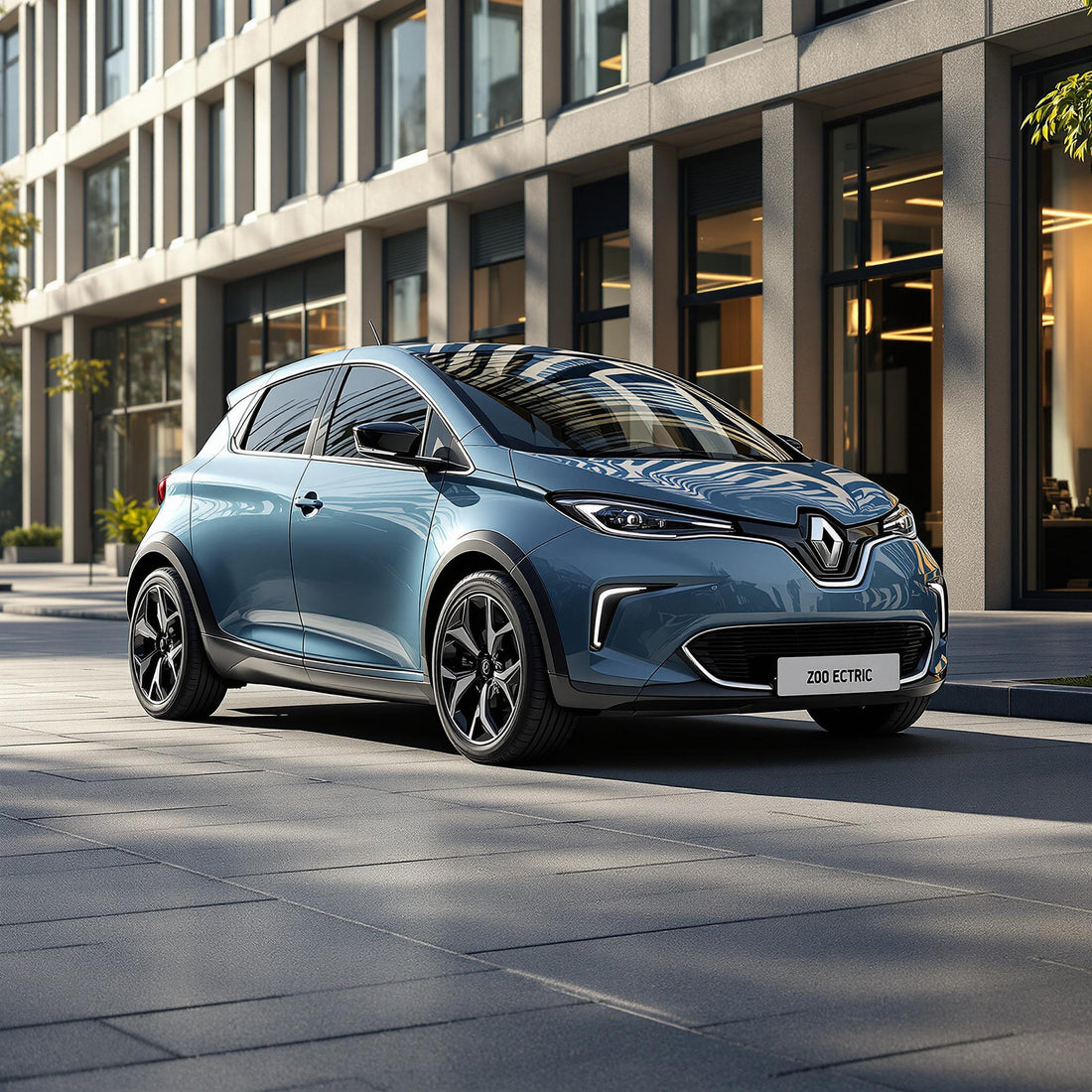 Renault Zoe Électrique in urban setting