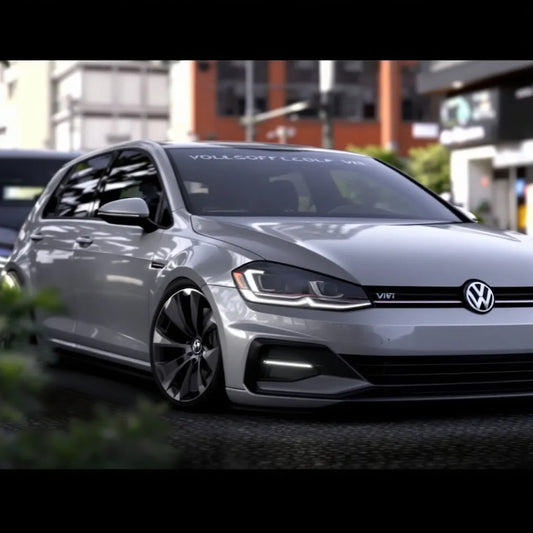 Volkswagen Golf VII in city