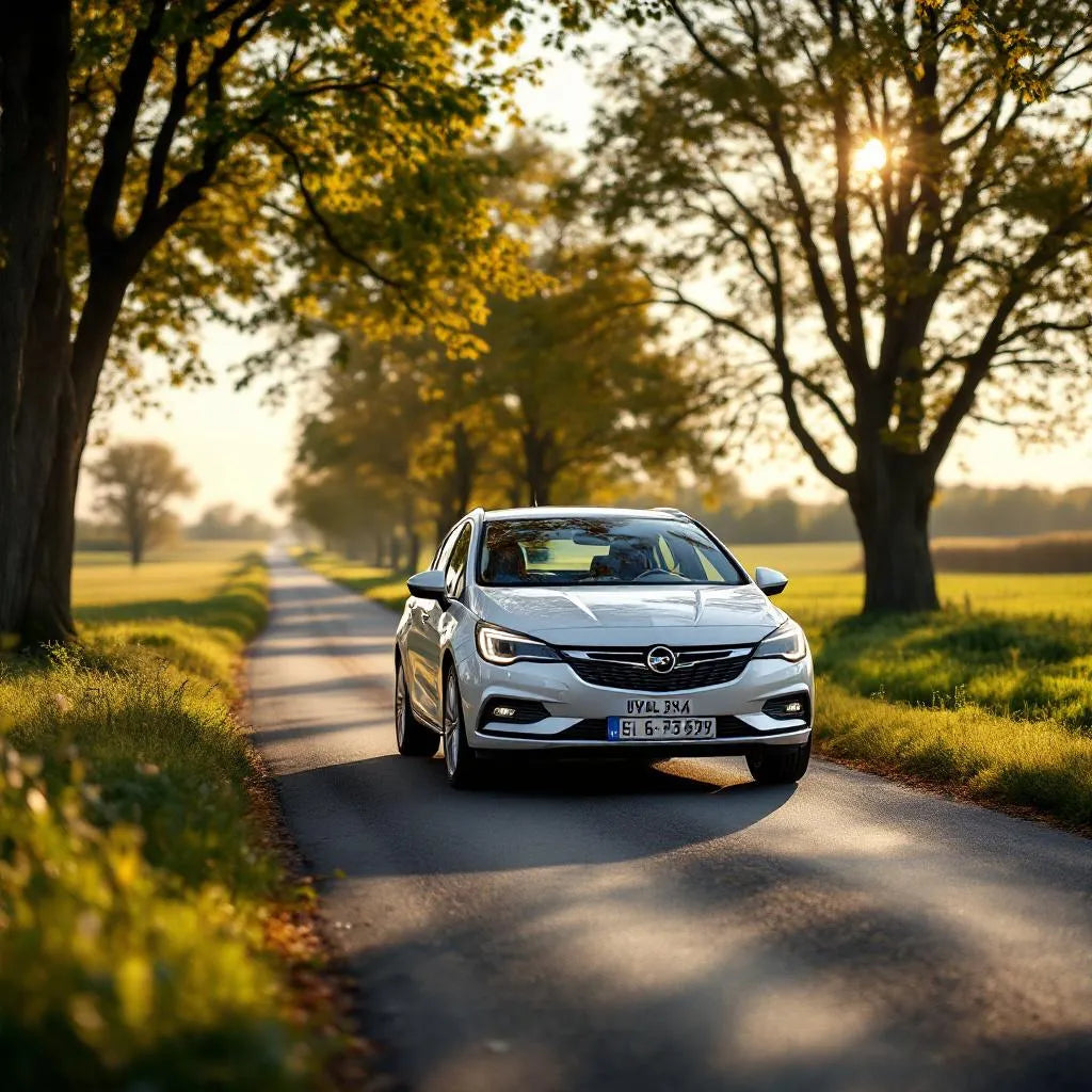 Opel Astra H 1.6 Twinport 105ch vue avant