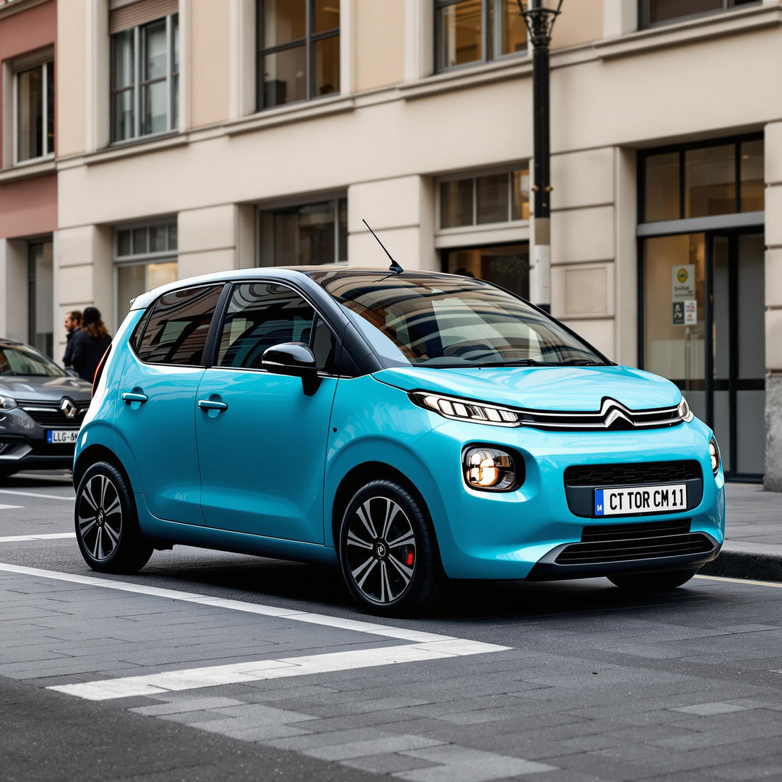 Citroën C1 I dans une scène urbaine