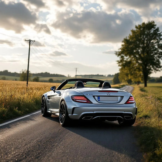 Mercedes SLK R171 200 Kompressor vue de profil