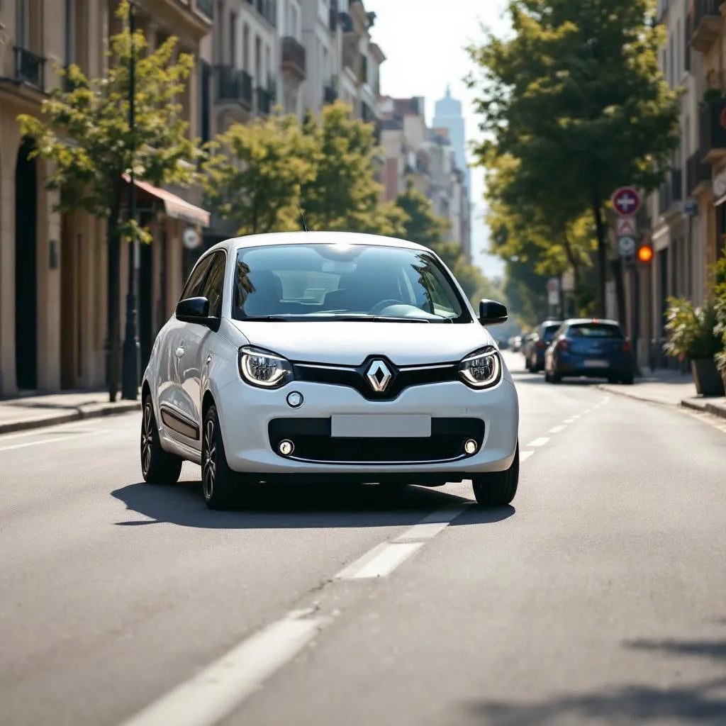 Renault Twingo III 0.9 TCe 90ch garée en ville