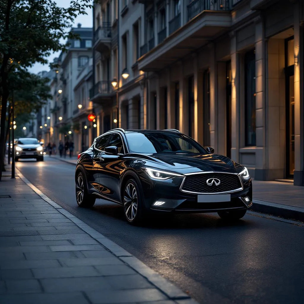 Infiniti Q30 Diesel 1.5d 109ch garée en ville
