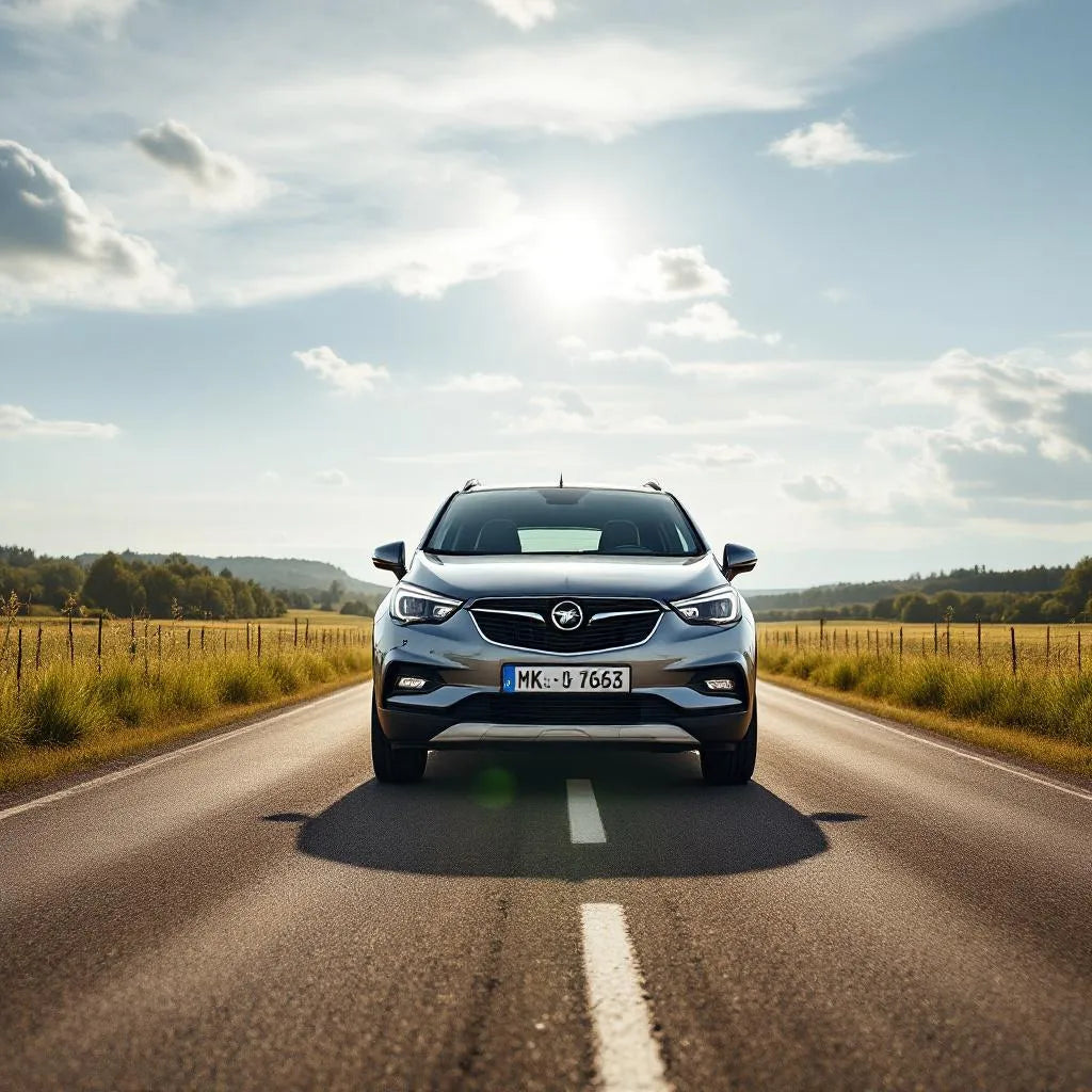 Opel Mokka X Diesel 1.6 CDTI 136ch gris métallisé