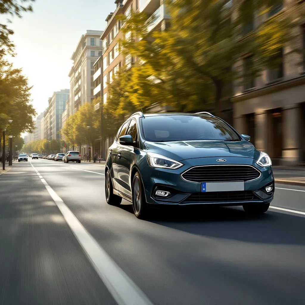 Ford Focus C-Max I Diesel 1.8 TDCi 115ch vue trois-quarts avant