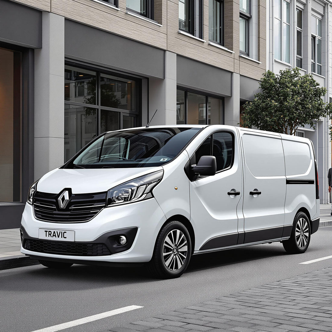 Renault Trafic III en ville
