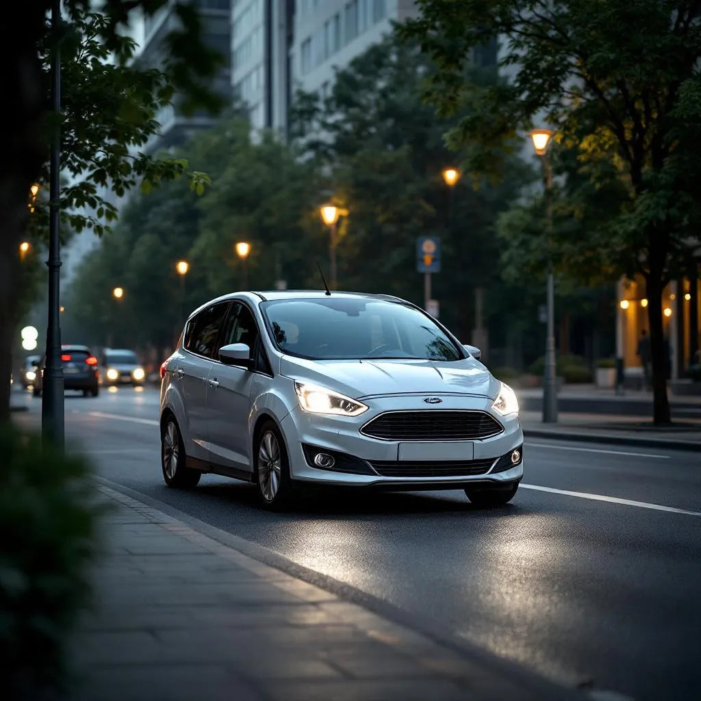 Ford B-Max Diesel 1.5 TDCi 75ch vue trois quarts avant