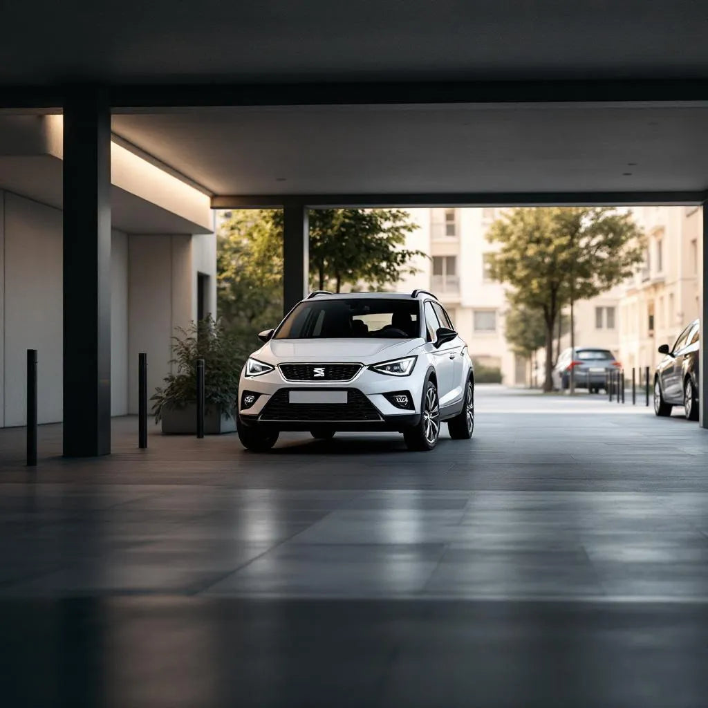 Seat Arona Essence 1.0 TSI 95ch garé urbain