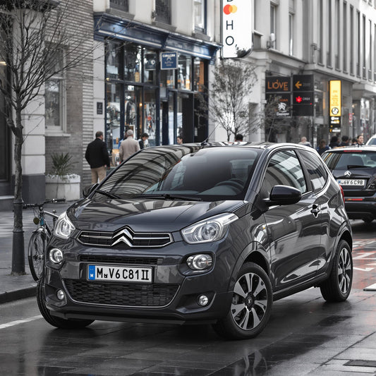 Image de la Citroën C1 II dans un environnement urbain
