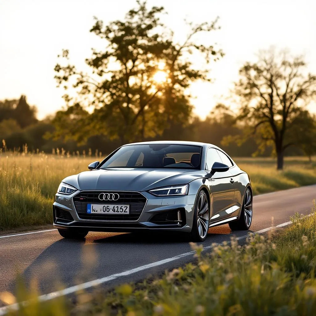 Audi A5 8T 2.7 TDI 190ch gris métallisé