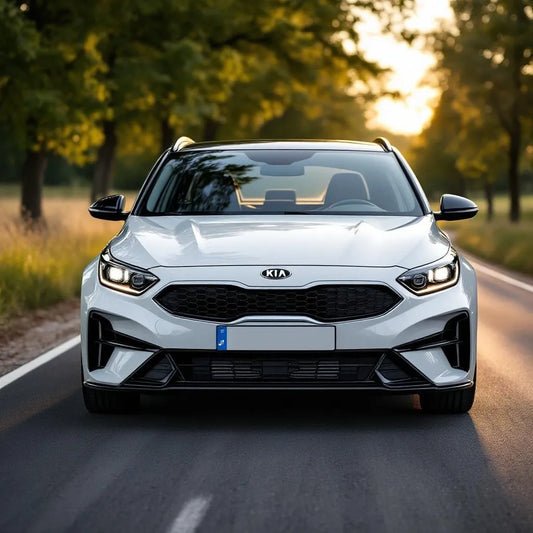 Kia Ceed JD Diesel 1.6 CRDi 128ch vue trois-quarts avant