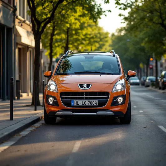Peugeot 1007 Diesel 1.4 HDi 70ch garée en ville