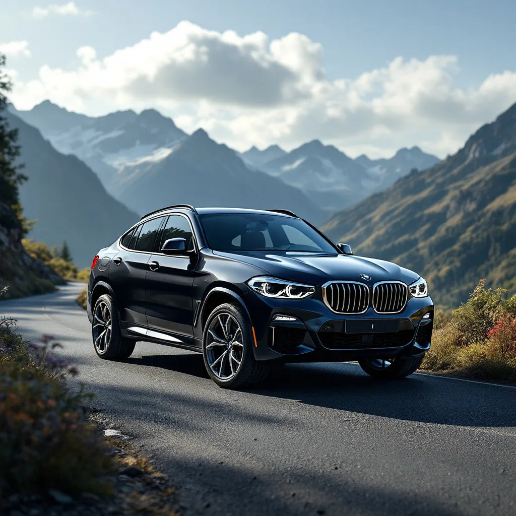 BMW X4 Diesel xDrive20d en montagne