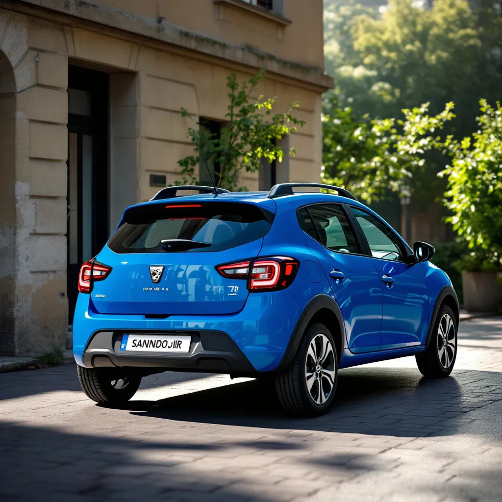 Dacia Sandero III en stationnement