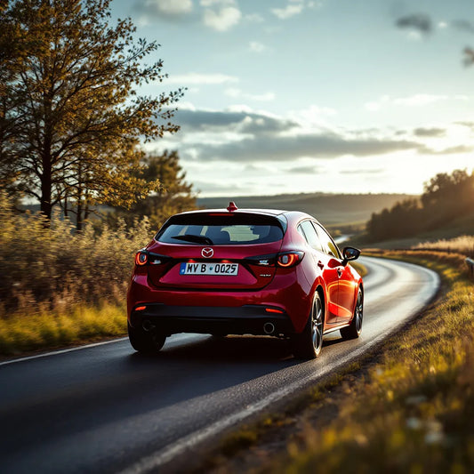 Mazda 3 BK Diesel 1.6 MZ-CD 109ch garée de côté