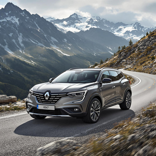 Renault Koleos II Diesel sur route de montagne