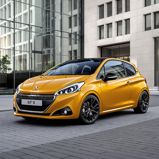 Peugeot 208 I GTi in urban setting