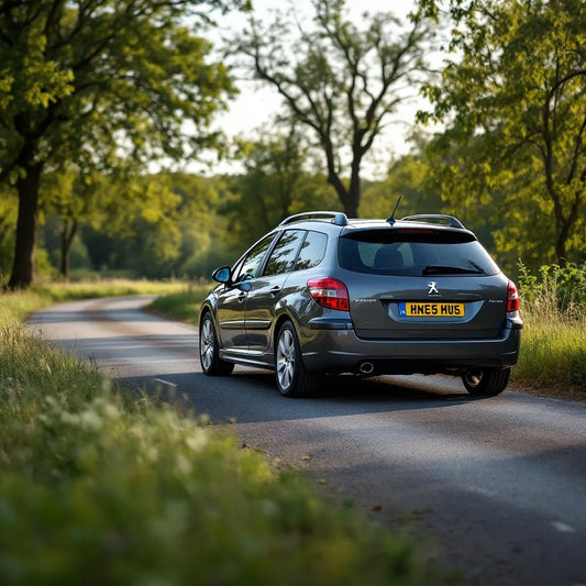 Peugeot 207 SW Diesel 1.6 HDi 90 ch grise vue de profil