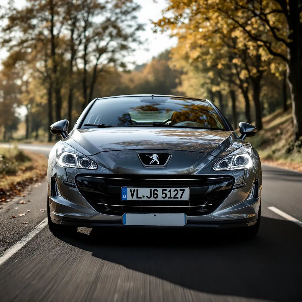 Peugeot RCZ 1.6 THP 156ch vue trois-quarts avant