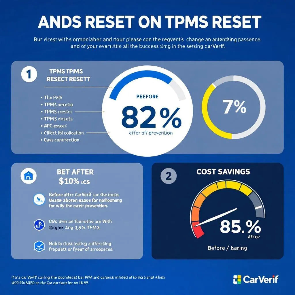 Comment réinitialiser le système de surveillance de la pression des pneus TPMS - guide CarVerif 2024 7 étapes rapides