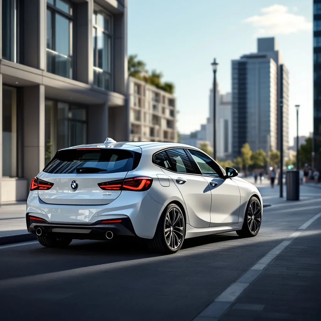 BMW Série 1 F20 Essence 118i vue de profil