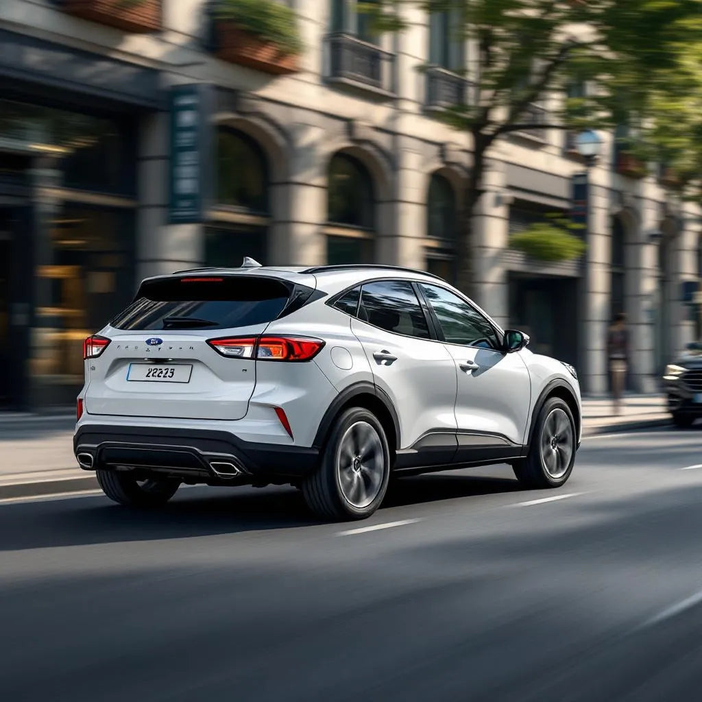 Ford Kuga III Hybride 225 en mouvement