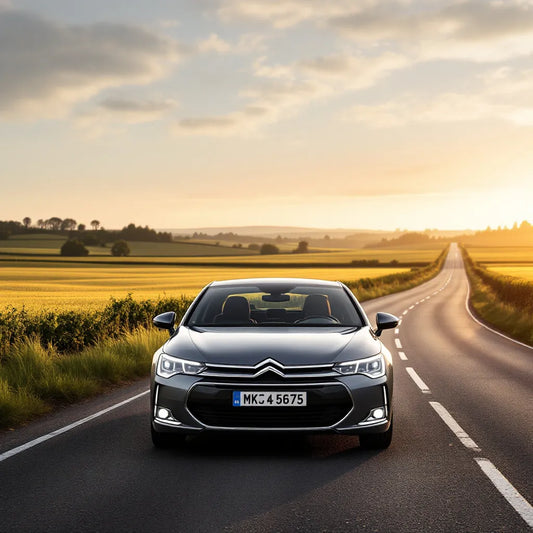 Citroën C6 Diesel 2.7 V6 HDi 204ch garée sur route