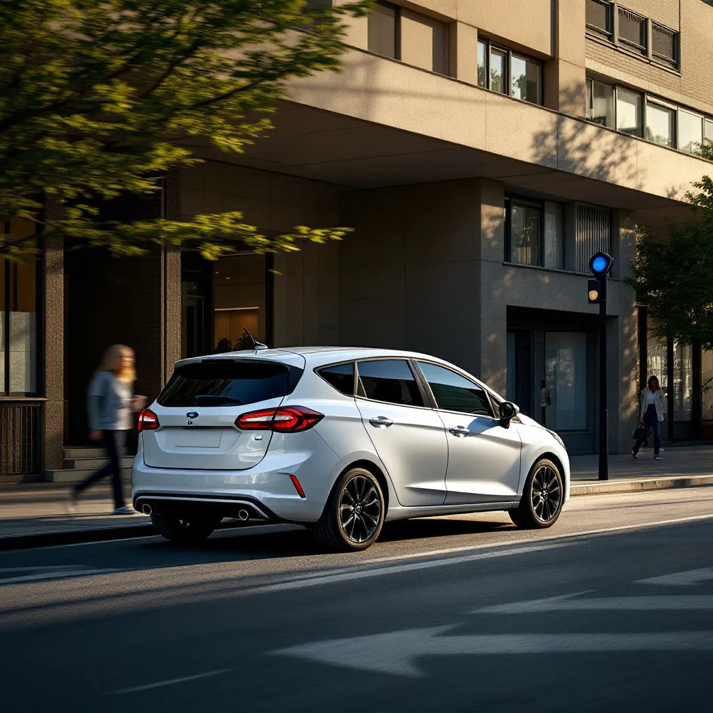 Ford Fiesta V Diesel 1.4 TDCi 68 en extérieur