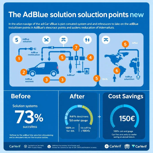 Voyant AdBlue solutions diagnostic - Guide CarVerif 2025 système SCR