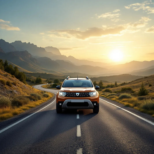 Dacia Duster I on open road