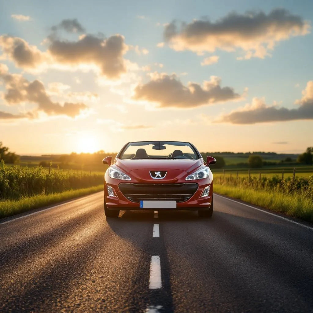 Peugeot 308 CC Diesel 2.0 HDi 140ch garée vue avant